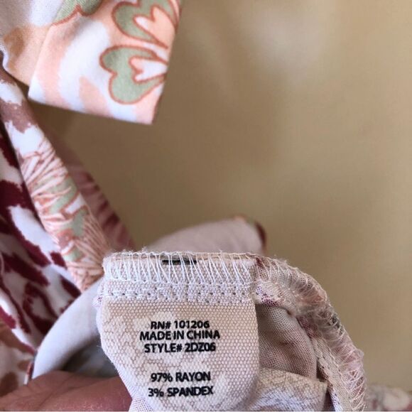 Soft Surroundings Floral Round Neck T-Shirt - Picture 7 of 7